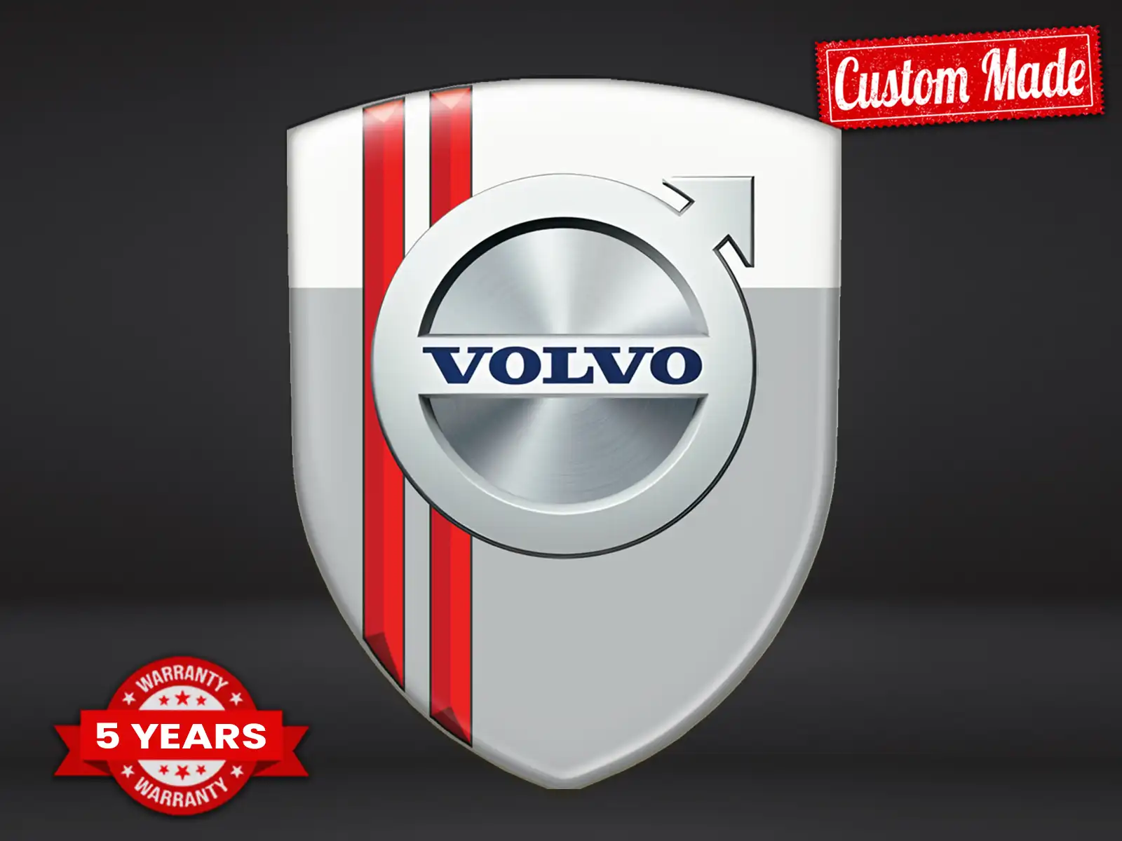 Volvo Impresión Parachoques Deporte Premium Alta Calidad